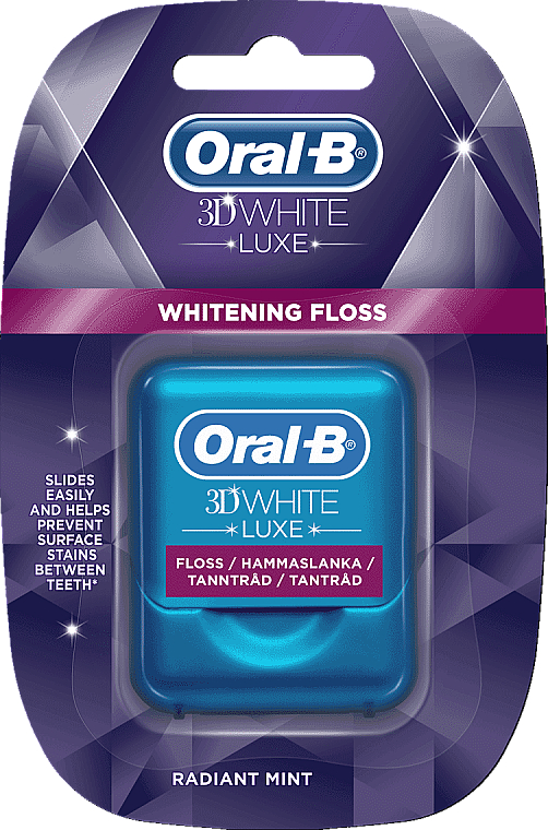 Zahnseide - Oral-B 3D White Luxe Floss — Bild N1