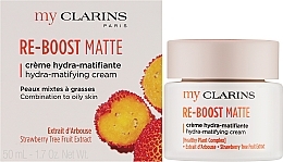 Gesichtscreme - Clarins My Clarins Re-Boost Matte Hydra-Matifuing Cream — Bild N2