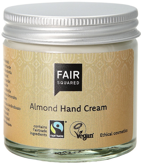 Handcreme mit Mandelöl - Fair Squared Almond Hand Cream — Bild N1