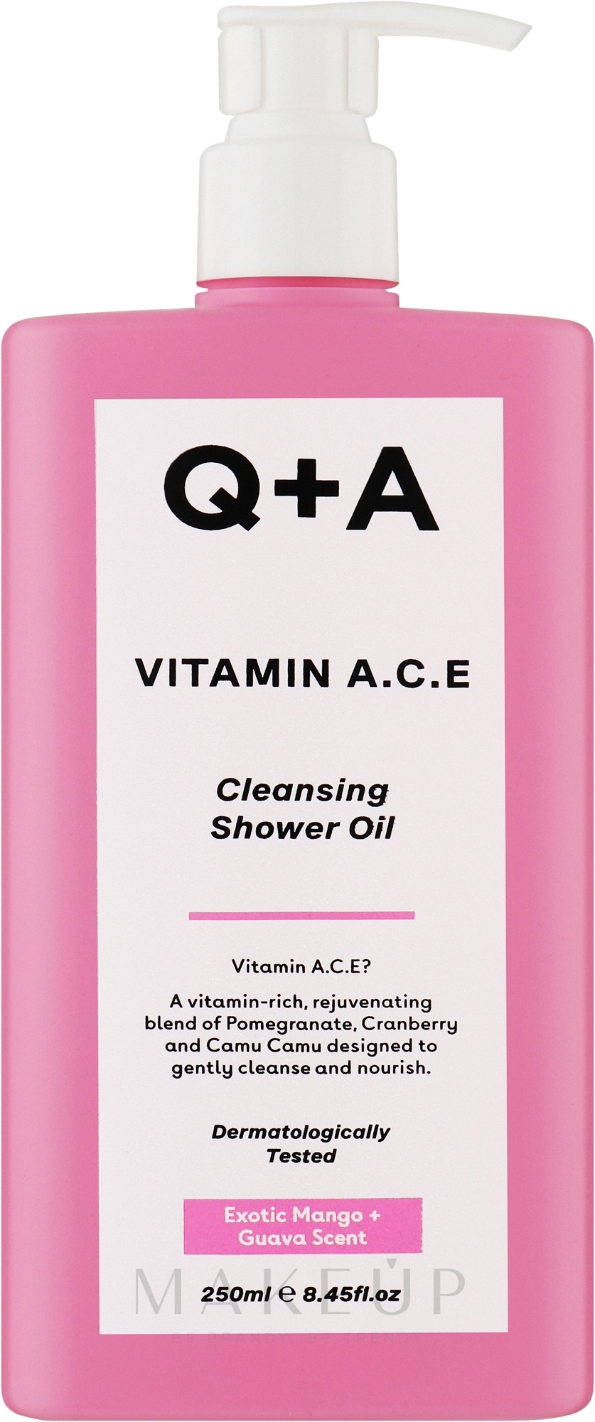 Vitaminisiertes Duschöl - Q+A Vitamin A.C.E Cleansing Shower Oil  — Bild 250 ml