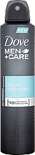 Deospray Antitranspirant - Dove Clean Comfort Men Anti-Perspirant Deodorant — Foto N3
