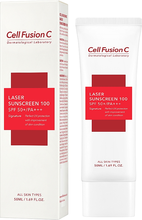 Sonnenschutzcreme für das Gesicht SPF 50+ - Cell Fusion C Laser Sunscreen 100 SPF50+/PA+++ — Bild N2