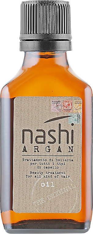 Reiseset - Nashi Argan All-In (shm/50ml + cond/50ml + oil/30ml + mask/40ml + mask/50ml) — Bild N6