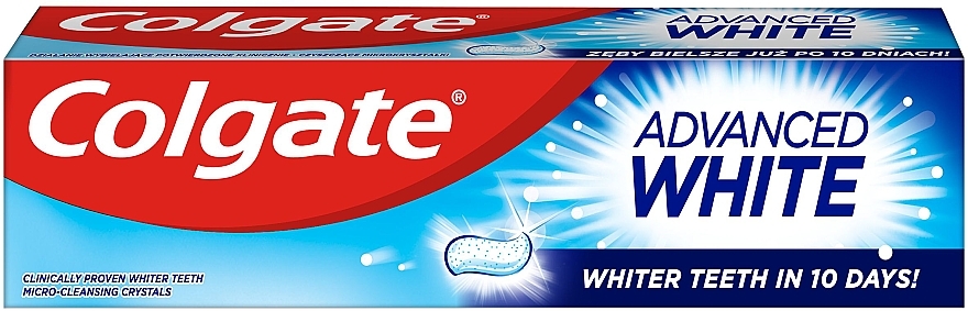 Zahnpasta Advanced White - Colgate Advanced White — Bild N1