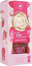 Aromadiffusor Erdbeeren und Sahne - La Casa De Los Aromas Reed Diffuser Strawberry & Cream — Bild N3