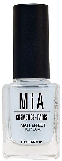 Decklack mit Matteffekt - Mia Cosmetics Paris Matt Effect Top Coat — Bild N1