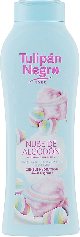 Duschgel Zuckerwatte - Tulipan Negro Cotton Cloud Shower Gel — Bild N1