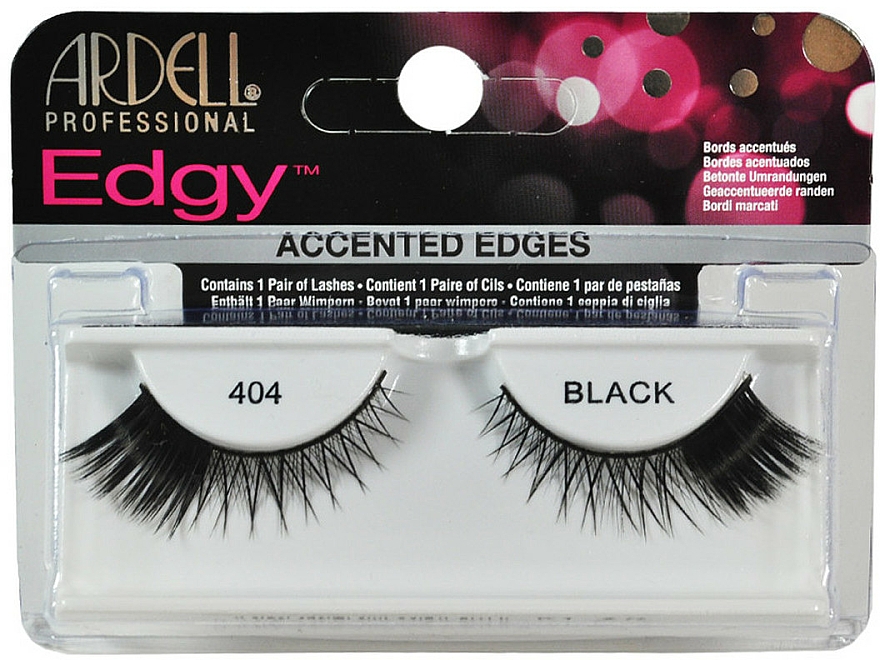 Künstliche Wimpern - Ardell Edgy Lash 404 Black — Bild N1