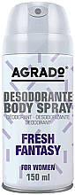 Deospray - Agrado Fresh Fantasy Deodorant — Bild N1