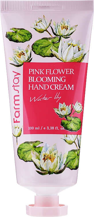 Handcreme Seerose - FarmStay Pink Flower Blooming Hand Cream Water Lily — Bild N1