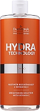 Aufhellende und regenerierende Gesichtslösung gegen Pigmentflecken mit Vitamin C - Farmona Professional Hydra Technology Brighteninhg Solution — Bild N2