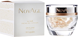 Düfte, Parfümerie und Kosmetik Regenerierende Gesichtskapseln mit nährstoffreichen natürlichen Ölen 30 St. - Oriflame NovAge Nutri6 Facial Oil Capsules