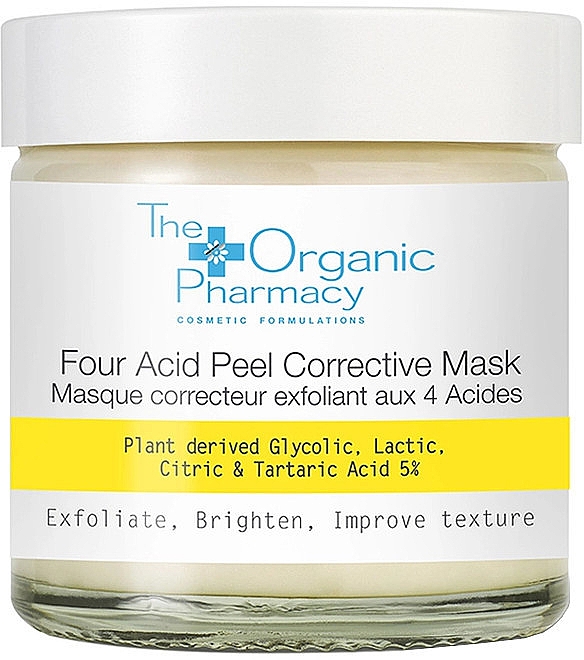 Korrigierende Gesichtsmaske mit Säuren - The Organic Pharmacy Four Acid Peel Corrective Mask — Bild N1