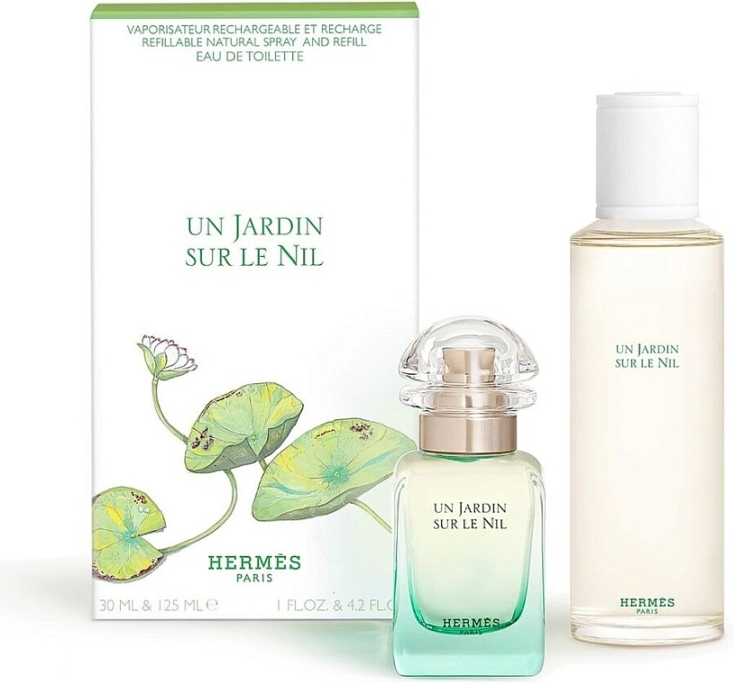 Hermes Un Jardin sur le Nil - Duftset (Eau de Toilette 125ml + Eau de Toilette 30ml)  — Bild N1