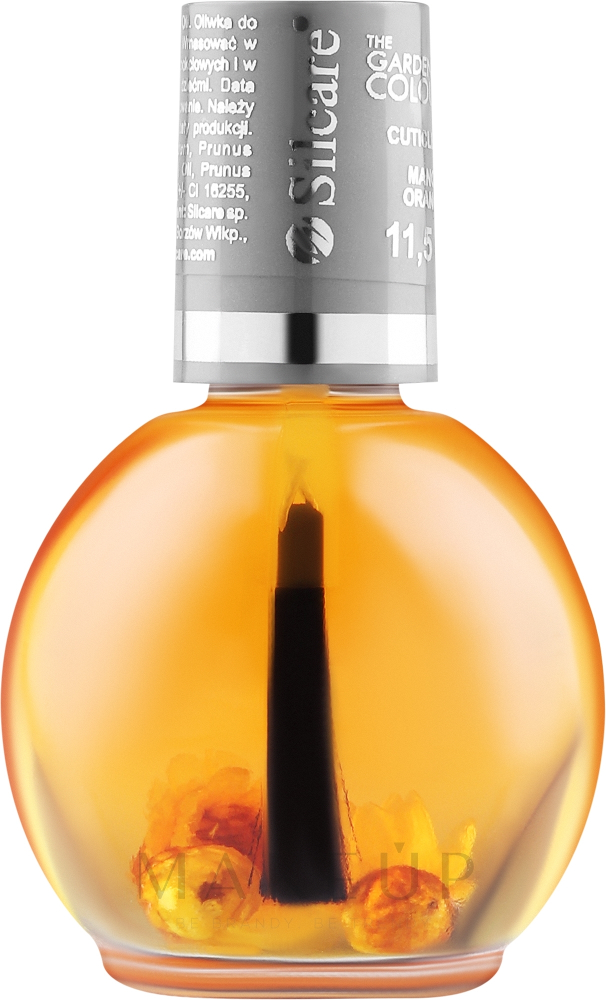 Nagelhautöl mit Blüten Mango und Orange - Silcare Oil Olive Mango Orange — Bild 11.5 ml