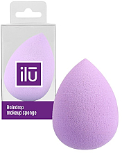Düfte, Parfümerie und Kosmetik Schminkschwamm violett - Ilu Sponge Raindrop Purple