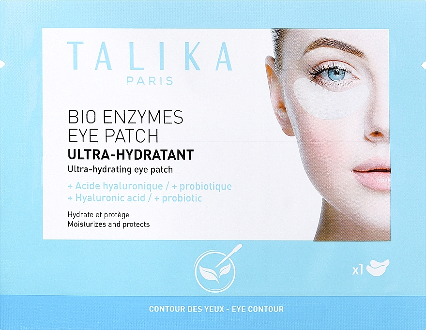 Bioenzymatische Feuchtigkeitspflaster für die Augenpartie - Talika Bio Enzymes Eye Patch — Bild N1