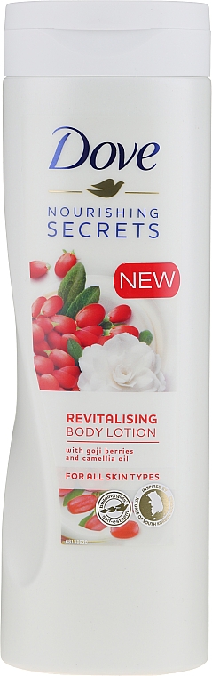 Revitalisierende Körperlotion mit Goji-Beeren und Kamelienöl - Dove Nourishing Secrets Revitalising Goji Berries Body Lotion — Bild N1