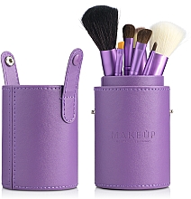 Make-up Pinselset 7-tlg. violett - MAKEUP — Bild N3