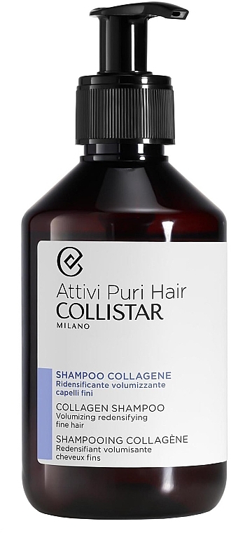 Shampoo mit Kollagen - Collistar Attivi Puri Hair Collagen Shampoo — Bild N1