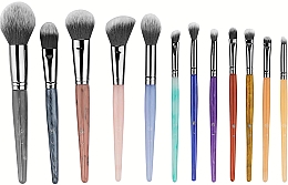 Düfte, Parfümerie und Kosmetik Make-up Pinselset 12-tlg. - BH Cosmetics Crystal Zodiac 12 Piece Brush Set