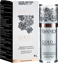 Düfte, Parfümerie und Kosmetik Anti-Falten Gesichtsbooster mit Peptiden - Bandi Professional Gold Philosophy Wrinkle Reducing Peptide Booster