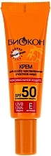 Düfte, Parfümerie und Kosmetik Sonnenschutzcreme für besonders empfindliche Gesichtsbereiche mit Vitamin E SPF 50 - Biokon Sonnenschutz-Serie