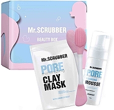 Set - Mr.Scrubber Pure Daily Care (f/mask/100g + f/mousse/150ml + brush/1/pcs) — Bild N1