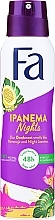 Düfte, Parfümerie und Kosmetik Deospray "Ipanema Nights" - Fa Ipanema Nights Deo Spray