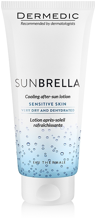 GESCHENK! Kühlender After-Sun-Balsam für empfindliche und sehr trockene Haut - Dermedic Sunbrella — Bild N1