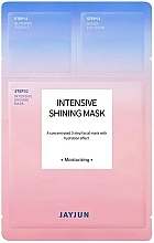 Düfte, Parfümerie und Kosmetik Feuchtigkeitsspendende Tuchmaske für das Gesicht in 3 Schritten für strahlende Haut - Jayjun Intensive Shining Mask