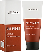 Düfte, Parfümerie und Kosmetik Selbstbräunende und feuchtigkeitsspendende Körpercreme mit Lifting-Effekt - Veronni Tinted Self-Tanning