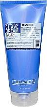 Düfte, Parfümerie und Kosmetik Rasiercreme - Giovanni Shave Cream Fragrance Free & Aloe for Sensitive Skin