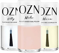 Düfte, Parfümerie und Kosmetik Set - OZN Basic Set 2 (top/base/12ml + nail/oil/12ml + nail/polish/12ml)