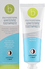 Düfte, Parfümerie und Kosmetik Multifunktionale Zahnpasta Kokosnuss und Minze - Beconfident Multifunctional Whitening Toothpaste Coconut Mint