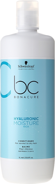 Feuchtigkeitsspendende Haarspülung für lockiges Haar - Schwarzkopf Professional BC Bonacure Hyaluronic Moisture Kick — Bild N3