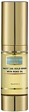 Düfte, Parfümerie und Kosmetik Gesichtsserum - Moroccan Natural Gold Finest 24k Gold Serum with Rose Oil