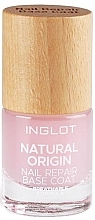 Düfte, Parfümerie und Kosmetik Nagelbasis - Inglot Natural Origin Nail Repair Base Coat
