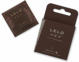 Düfte, Parfümerie und Kosmetik Kondome XL 3 St. - Lelo HEX Respect XL