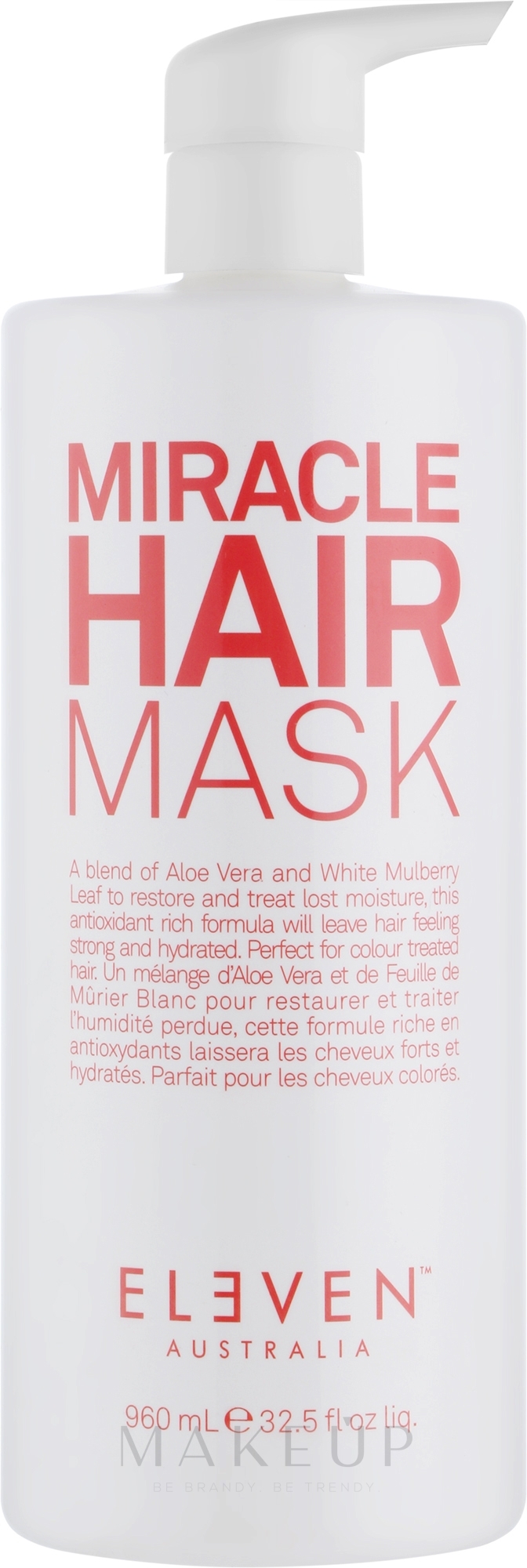 Haarmaske - Eleven Australia Miracle Hair Mask — Bild 960 ml