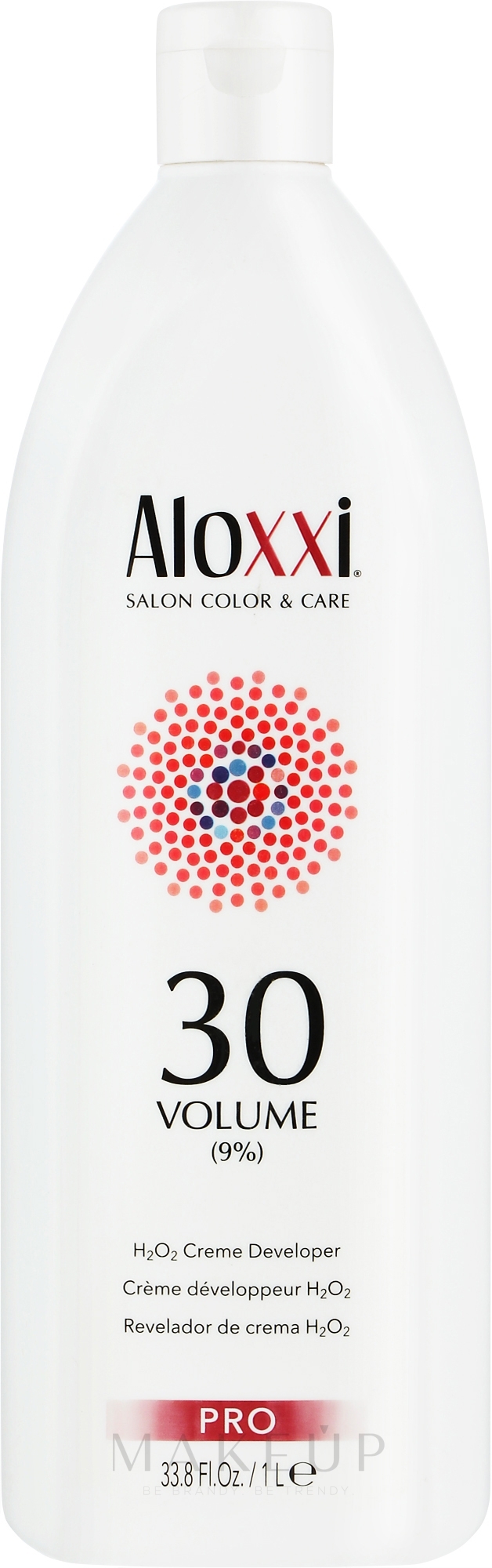 Oxidationscreme 9 % - Aloxxi 30Volume Creme Developer — Bild 1000 ml