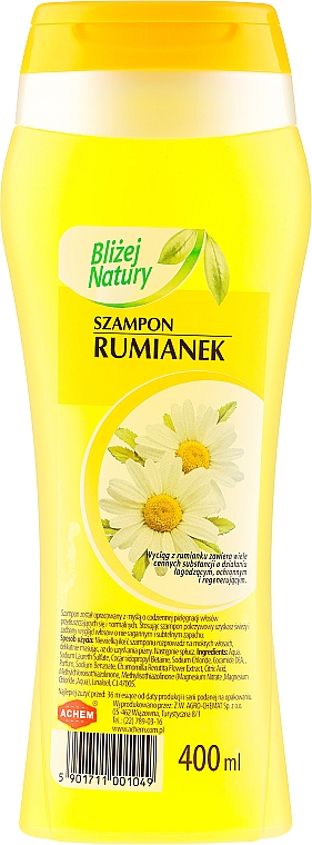 Shampoo für aufgehelltes und blondes Haar "Kamille" - Achem Popular Camomile Shampoo — Foto N2
