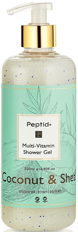 Duschgel - Peptid+ Multi Vitamin Coconut & Shea Shower Gel — Bild N1