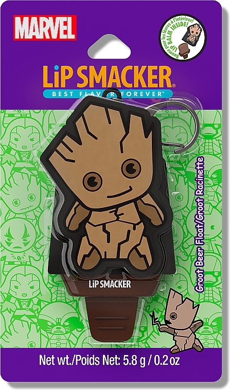 Lip Smacker Marvel Groot Beer Float Groot Racinette - Lippenbalsam — Bild N1