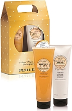 Düfte, Parfümerie und Kosmetik Set - Perlier Honey Miel (b/cr/250ml + sh/gel/250ml)