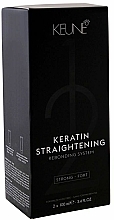 Düfte, Parfümerie und Kosmetik Glättende Behandlung mit Keratin für lockiges und welliges Haar Stark - Keune Keratin Straightening Rebonding System Strong
