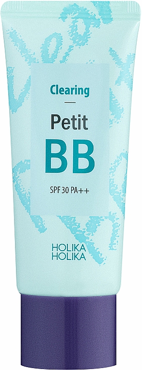 Klärende und porenreinigende BB Gesichtscreme für Problemhaut SPF 30 - Holika Holika Clearing Petit BB Cream