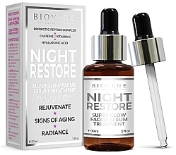 Gesichtsserum für die Nacht - Biovene Night Restore Super Glow Facial Serum Treatment — Bild N2