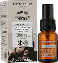 Weichmachendes Bartöl - Phytorelax Laboratories Men's Grooming Beard Oil Detangles & Shines — Bild N2