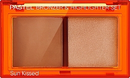 Bronzer- und Highlighter-Palette - Pastel Sun Kissed Bronzer & Highlighter Set  — Bild N2